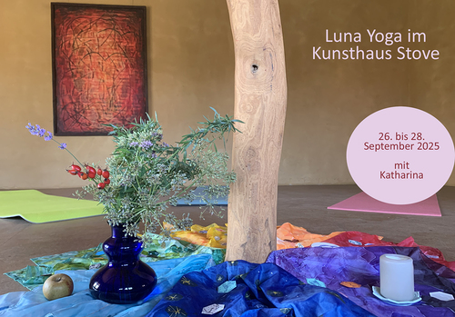 Luna Yoga im Kunsthaus Stove, Ostsee